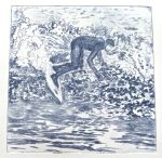 Surfer 3 Artist's Proof (ultramarine & velvet black)