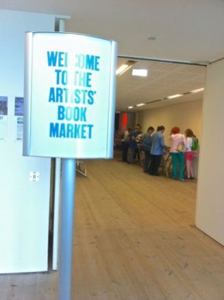 "Welcome to the Artists' Book Market."